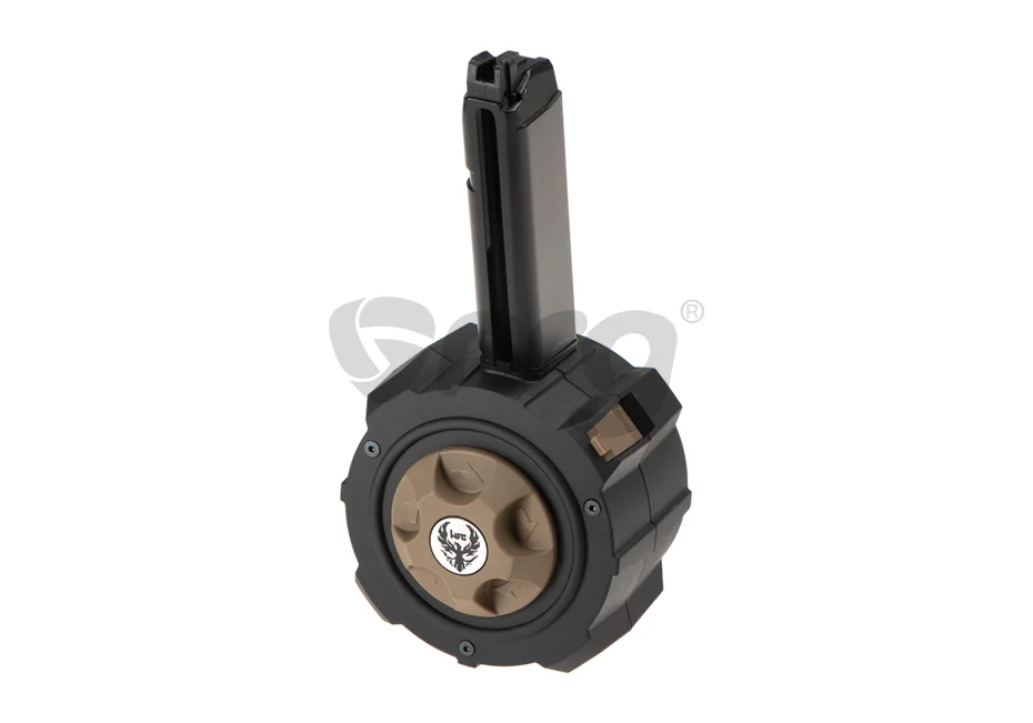HFC incarcator drum mag G17 200 bile Negru 2