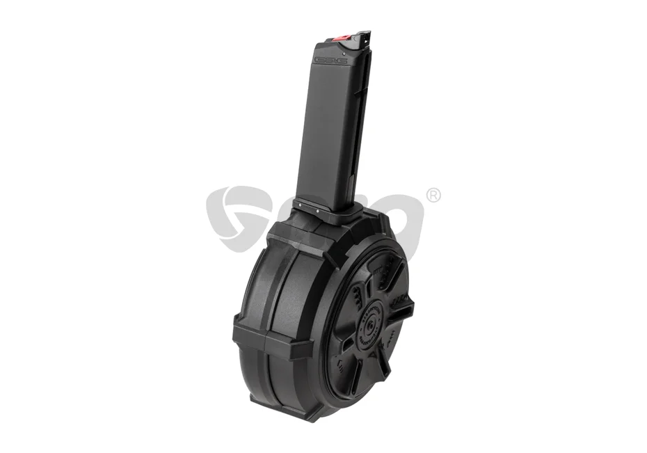 G&G incarcator drum mag SMC9 300 bile Negru